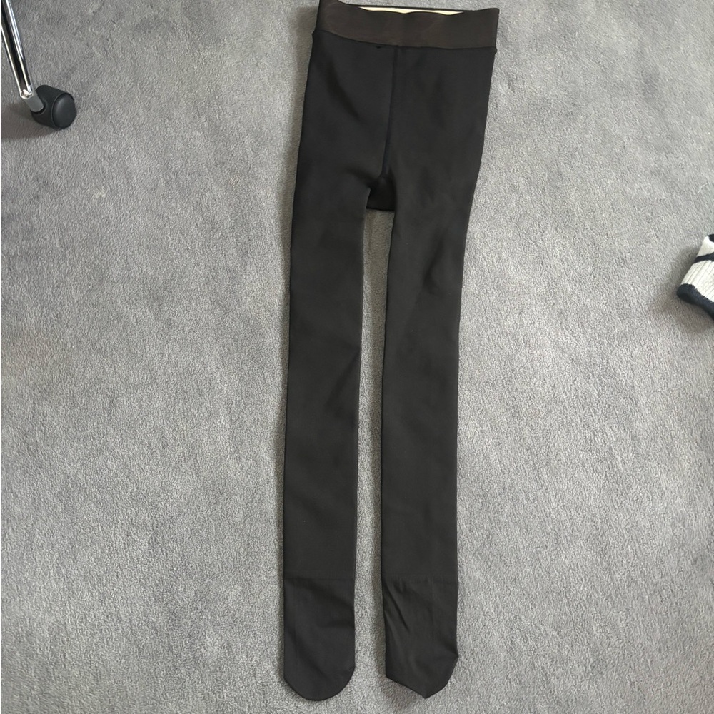 Fleece lined tights